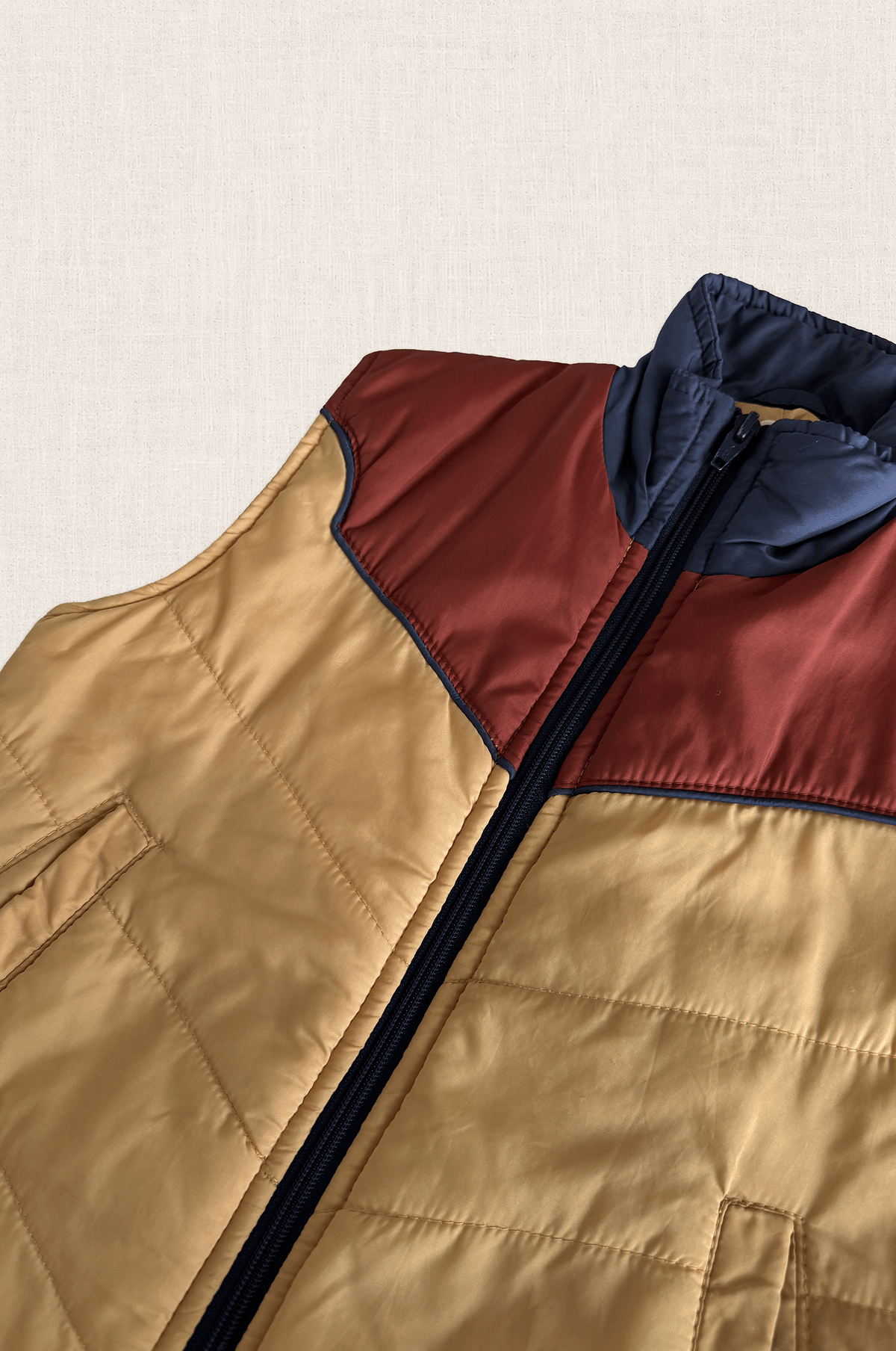Heritage Colourblock Gilet