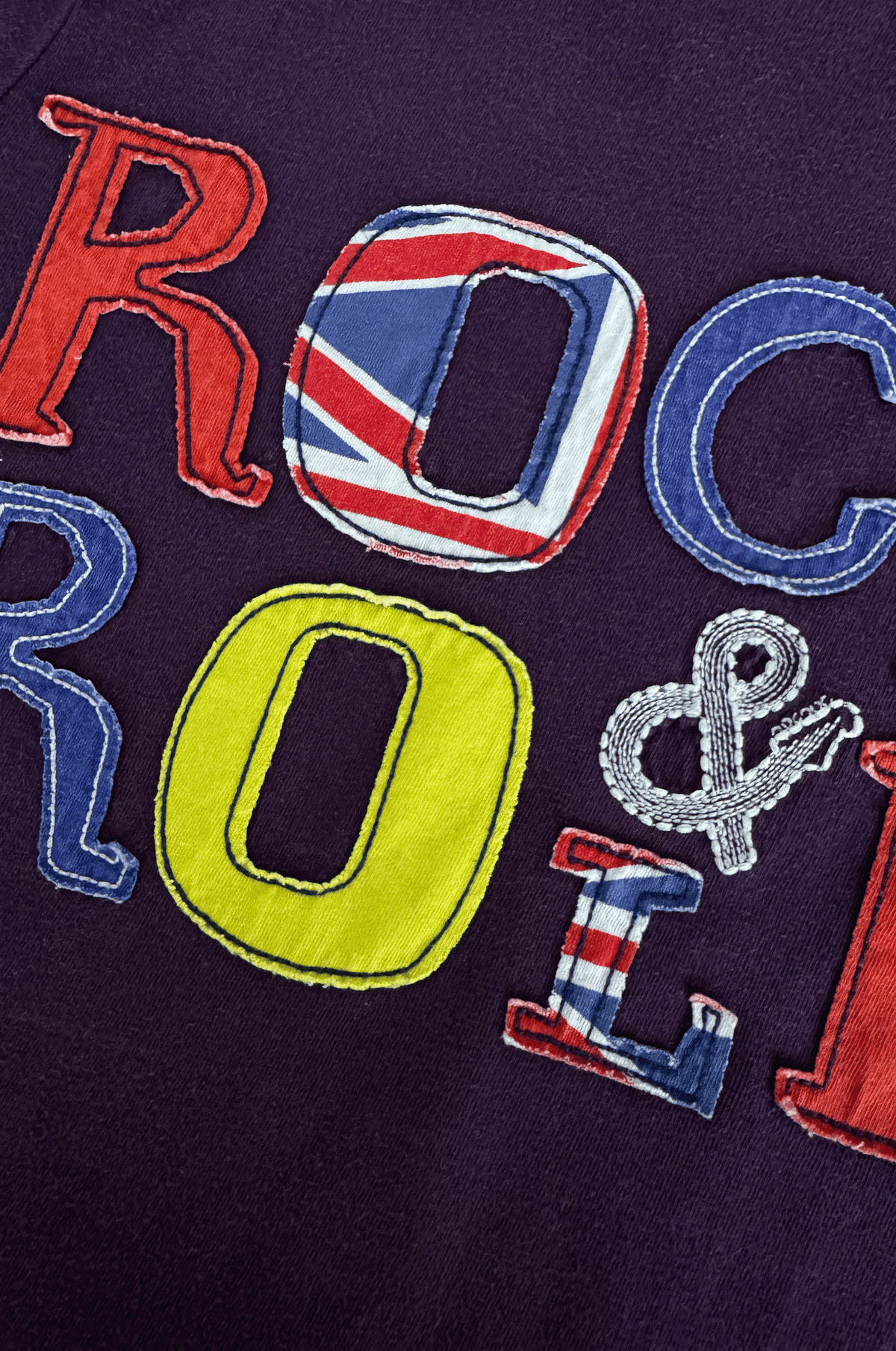 Patchwork Rock & Roll Tee