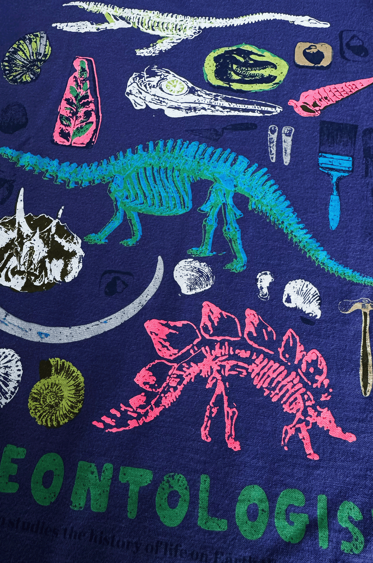 Palaeontologist Graphic Long Sleeve Tee