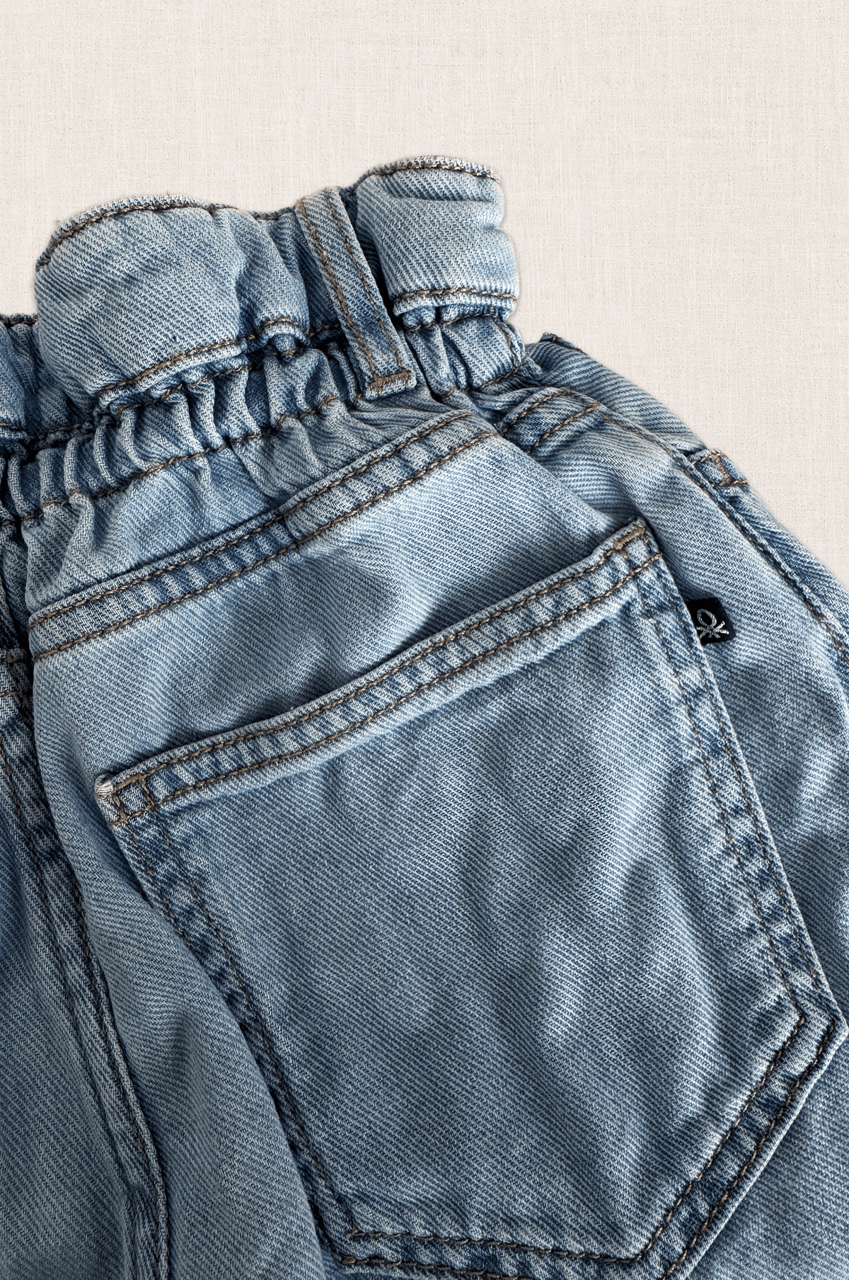 Paperbag Denim Jeans