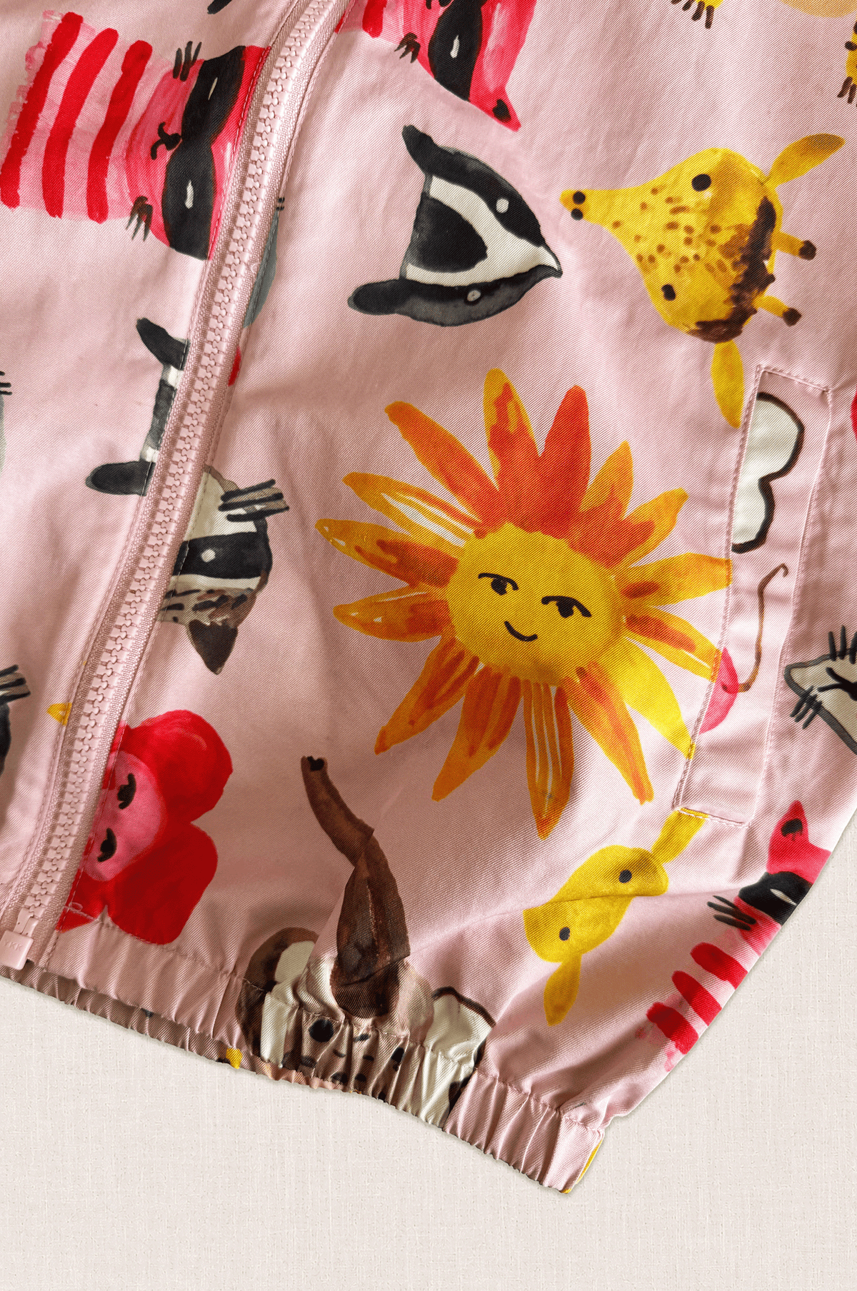 Painted Animal Rain Jacket