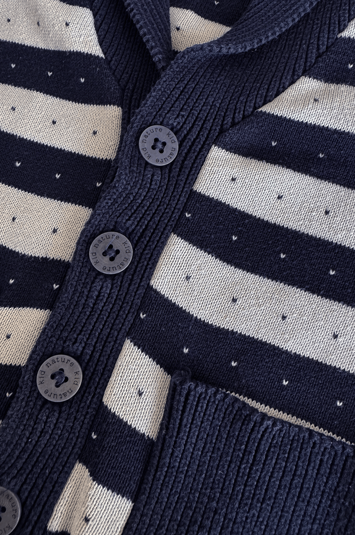 Striped Knit Cardigan
