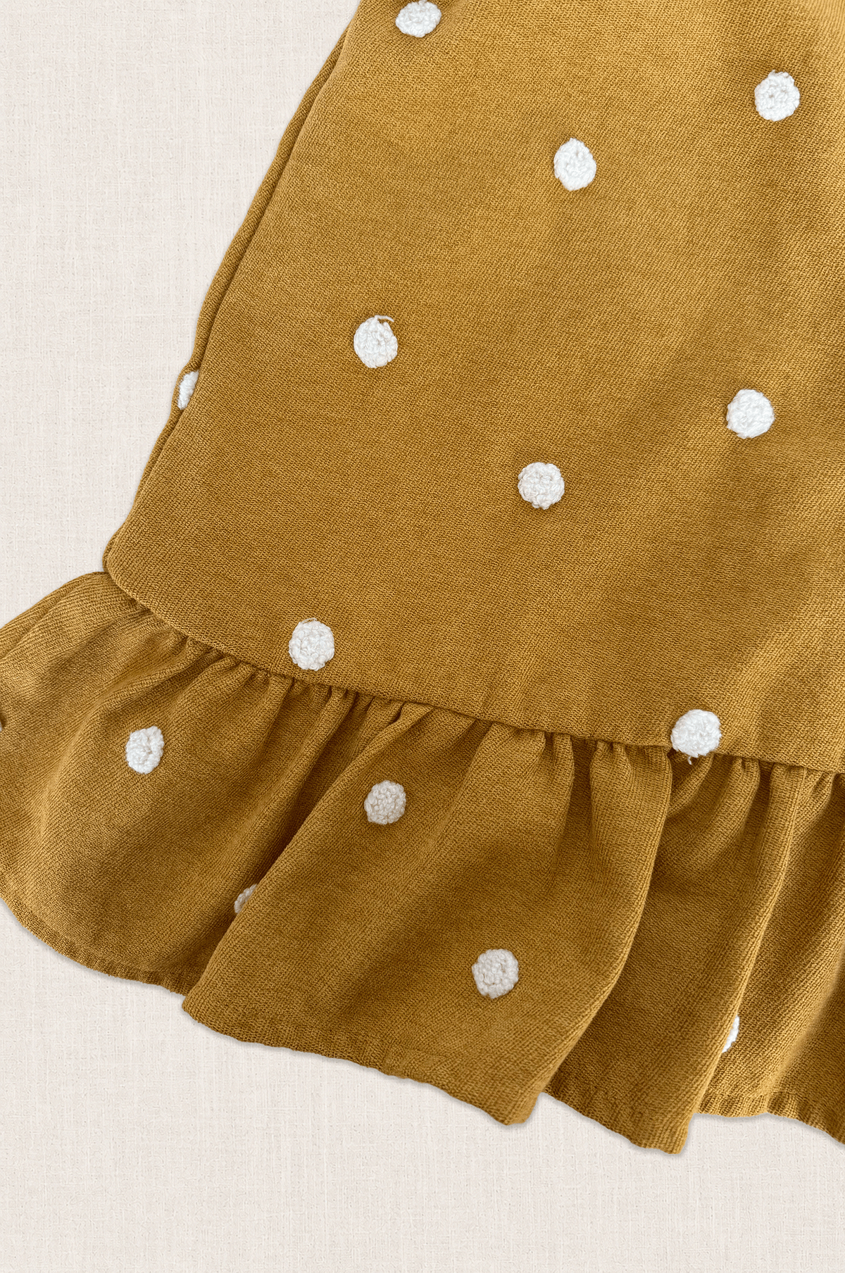 Textured Pom-Pom Dress