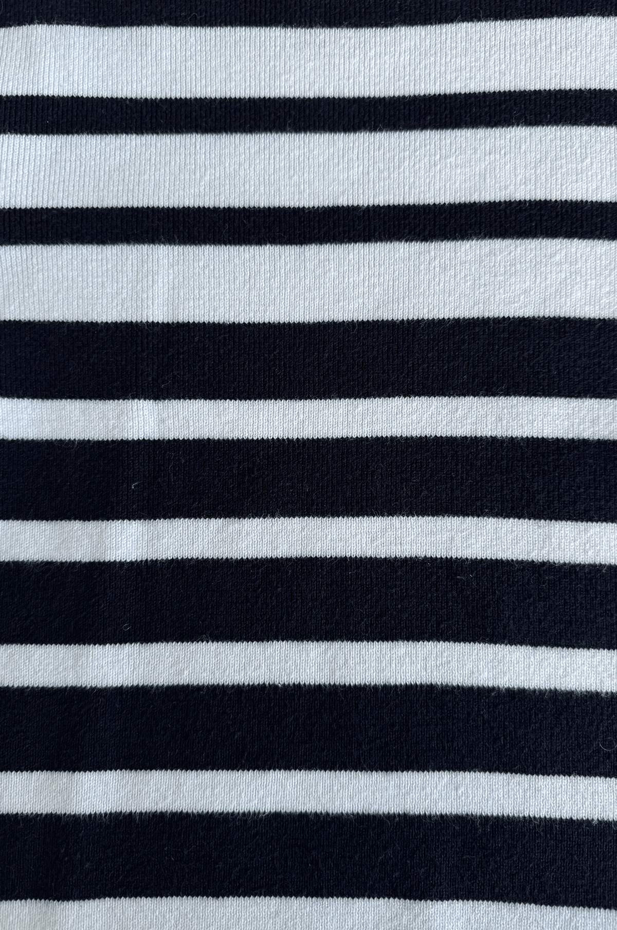 Navy Breton Knit Sweater