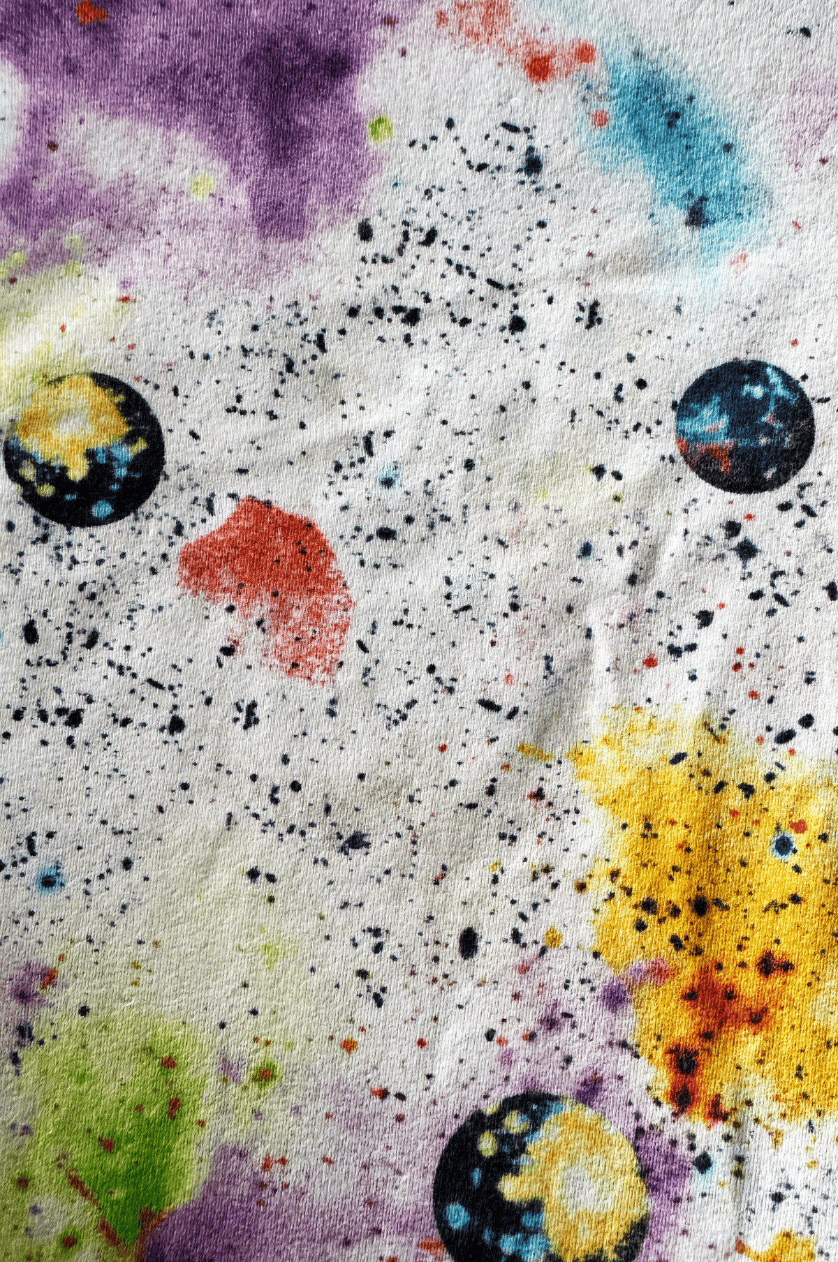 Space Splatter Long Sleeve Top