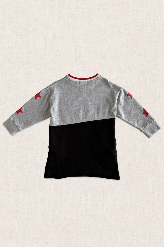 Dinah Mo Graphic Sweatshirt Dress