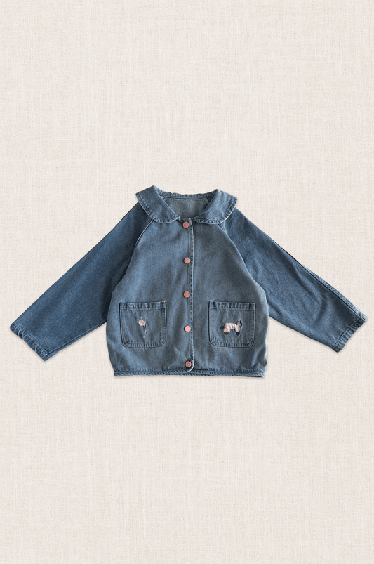 Dog Motif Jacket