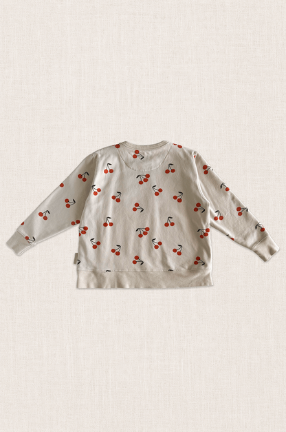 Cherry Print Sweatshirt