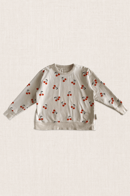 Cherry Print Sweatshirt