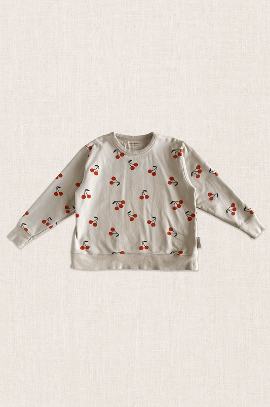 Cherry Print Sweatshirt