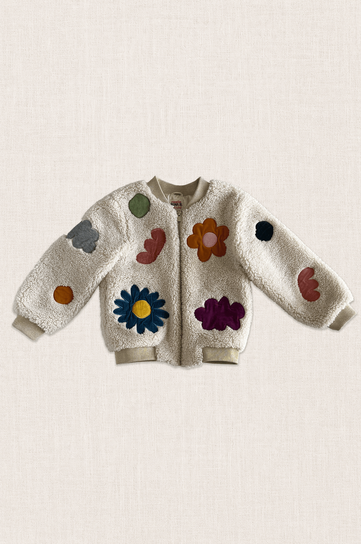 Patchwork Sherpa Jacket