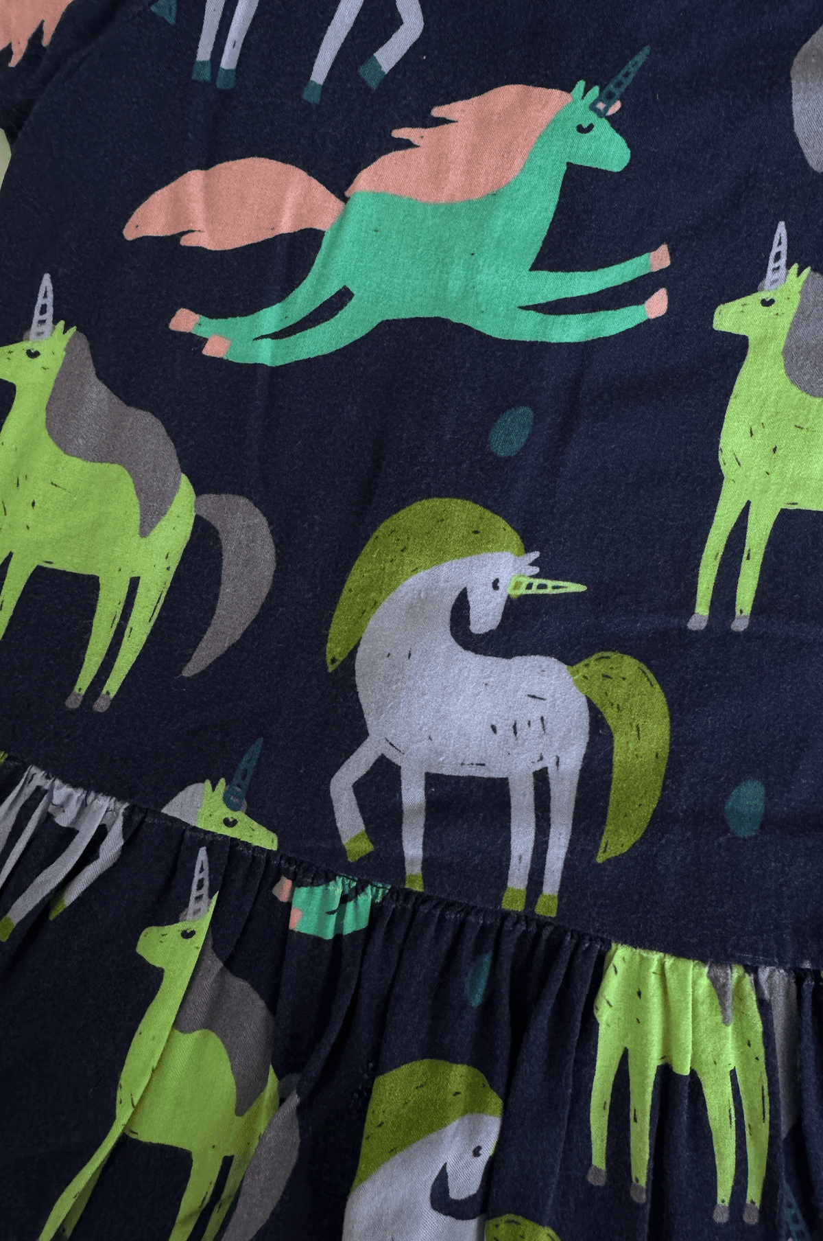 Navy Unicorn Dress