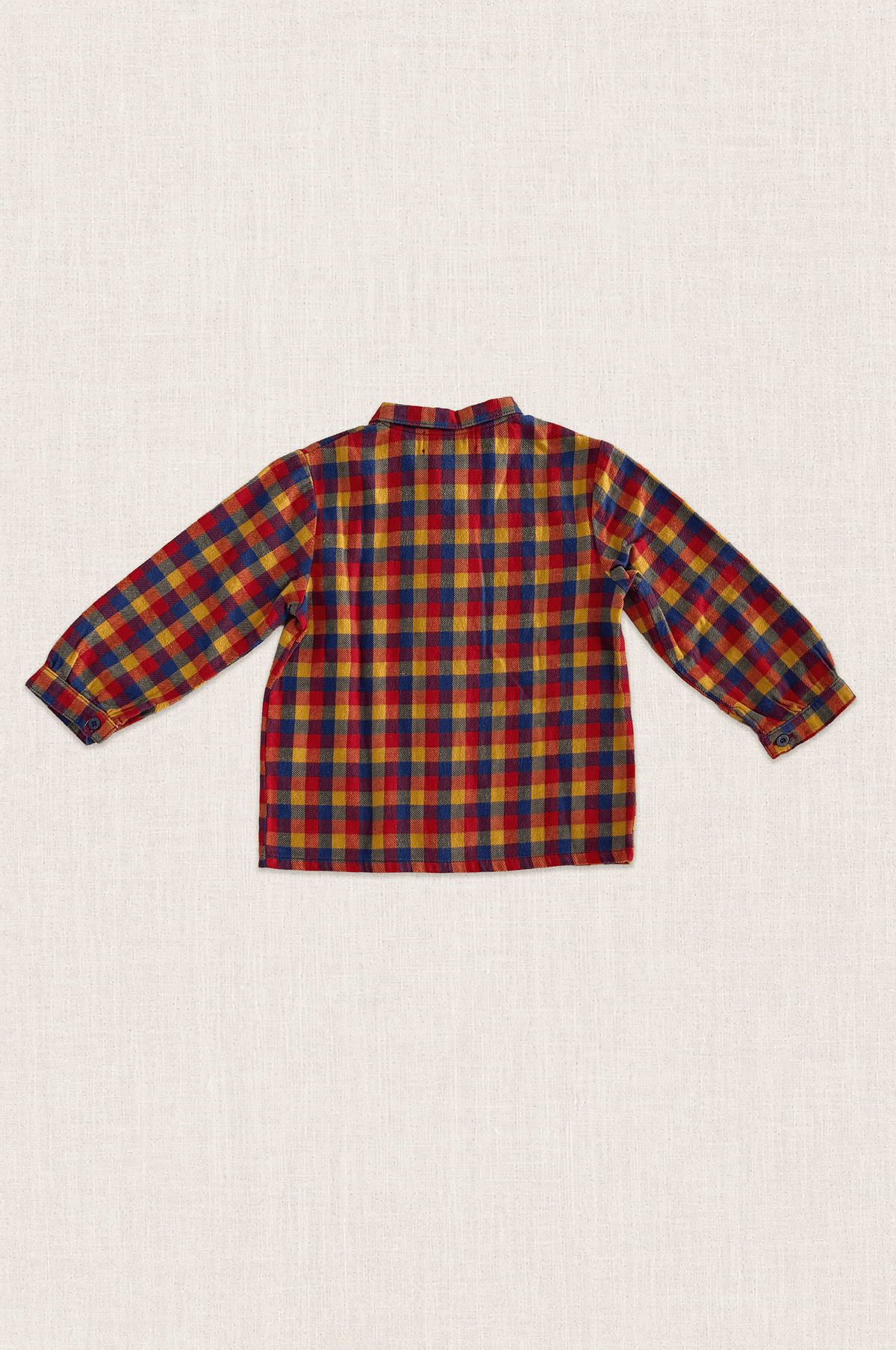 Bright Check Flannel Shirt