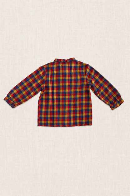 Bright Check Flannel Shirt