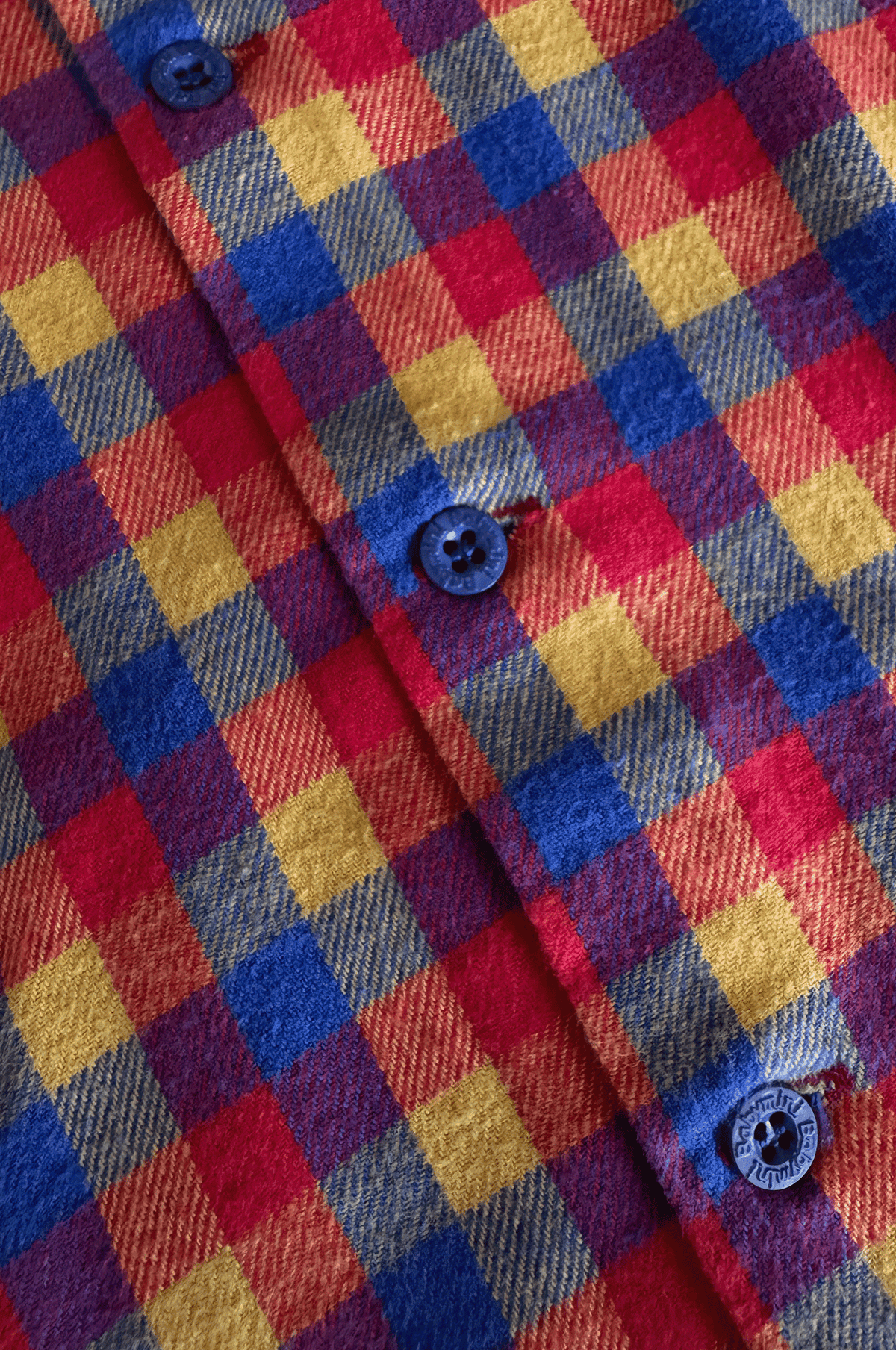Bright Check Flannel Shirt