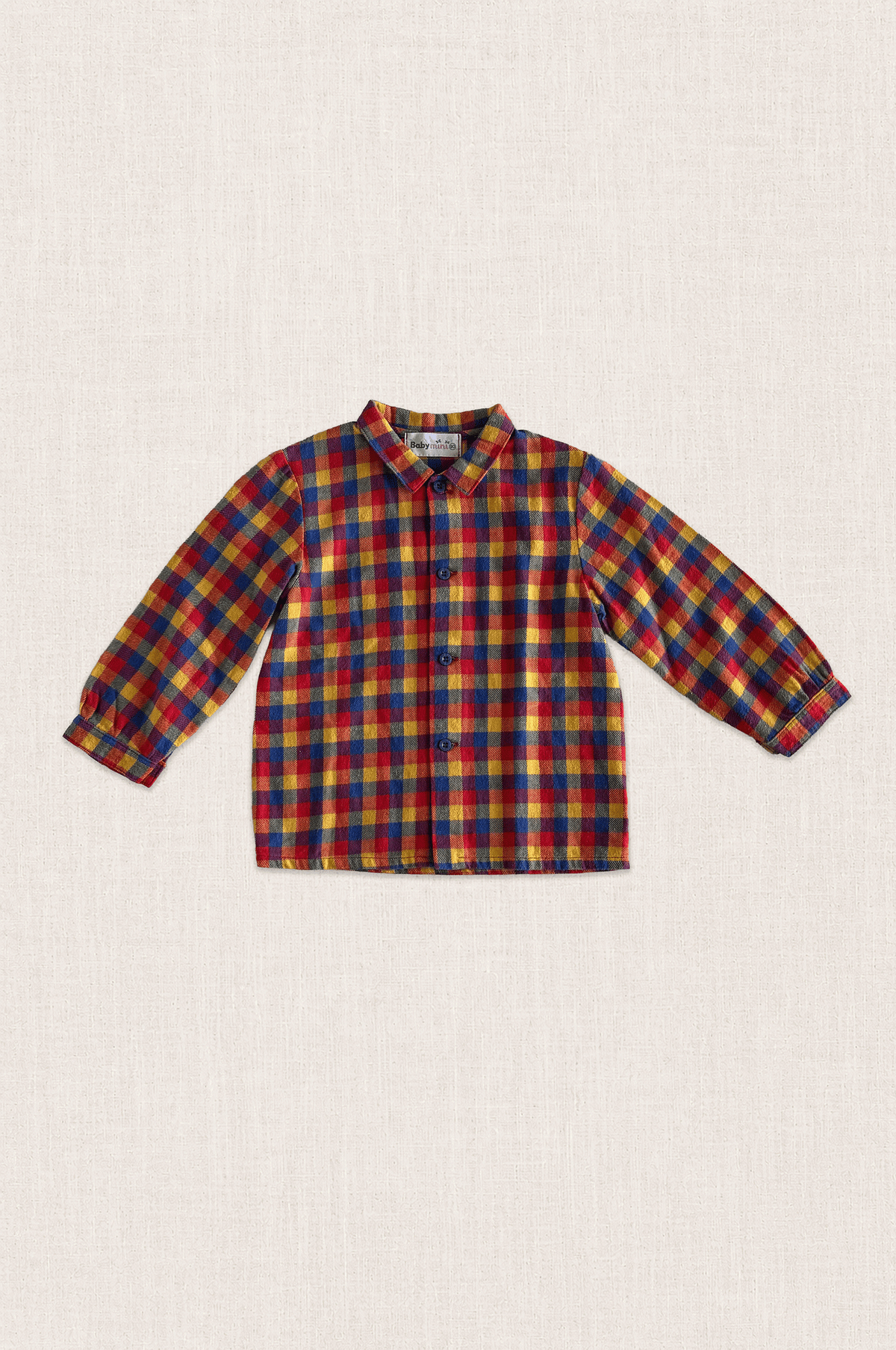Bright Check Flannel Shirt