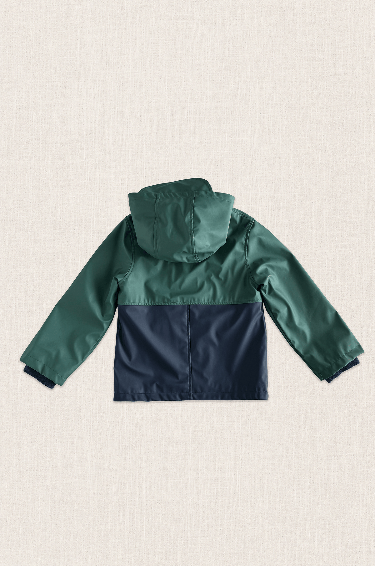 Colour Block Raincoat
