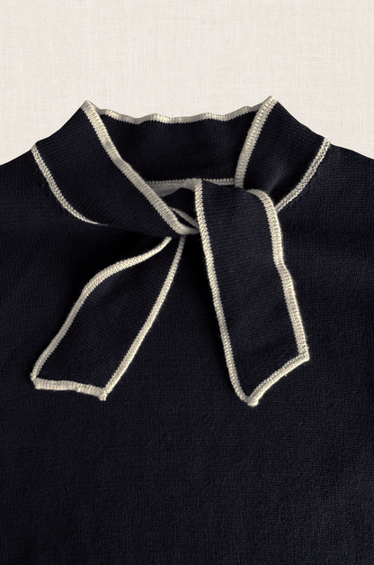 Bow Detail Knit Top