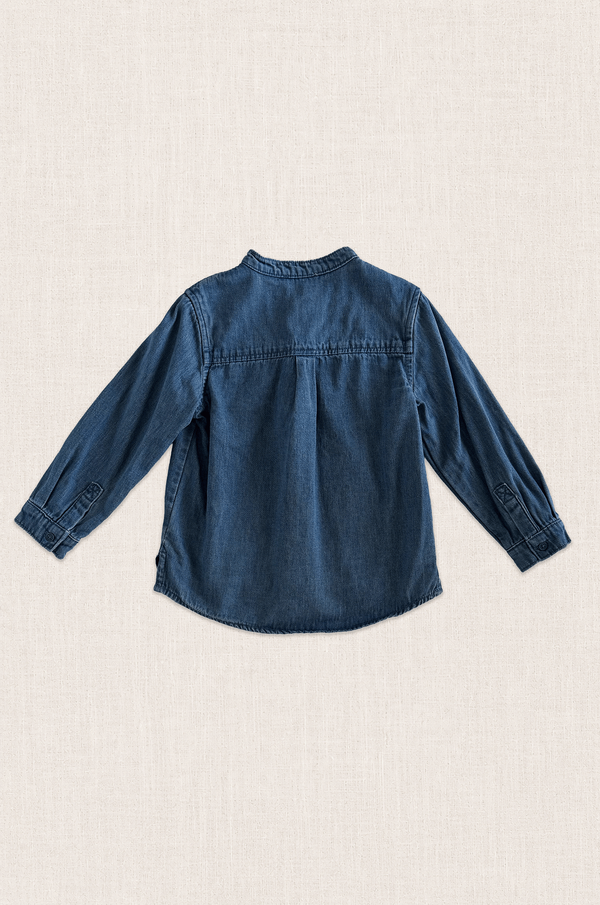 Dragon Embroidered Denim Shirt