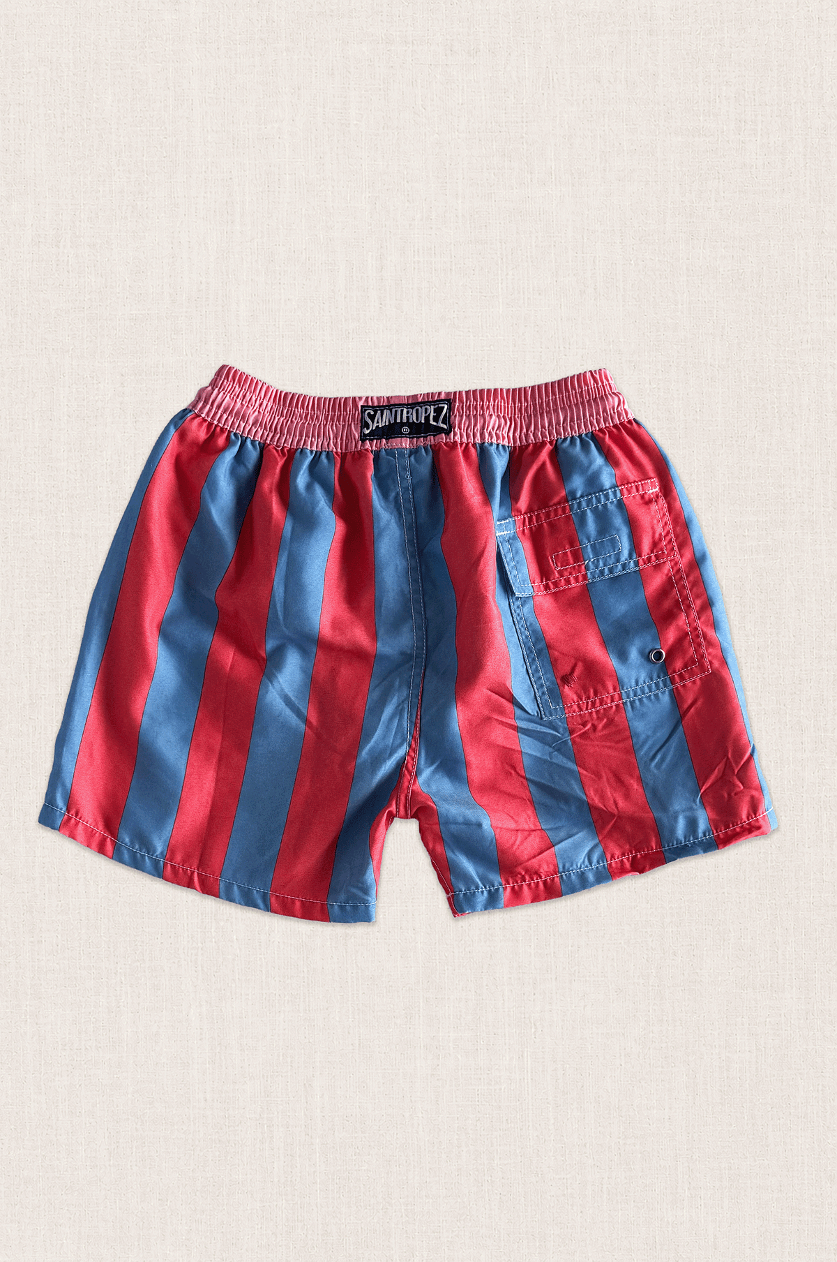 Retro Stripe Swim Shorts