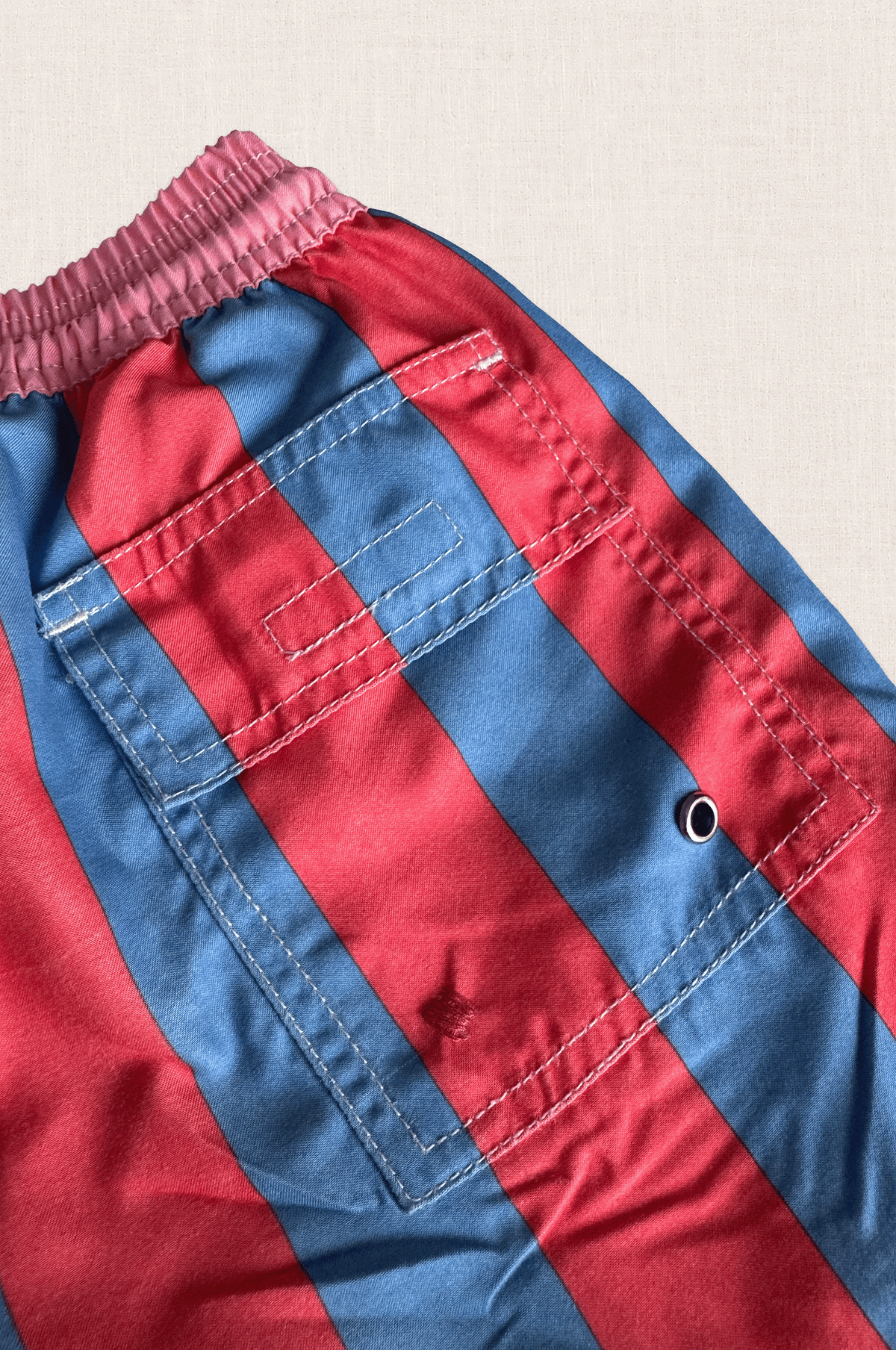 Retro Stripe Swim Shorts