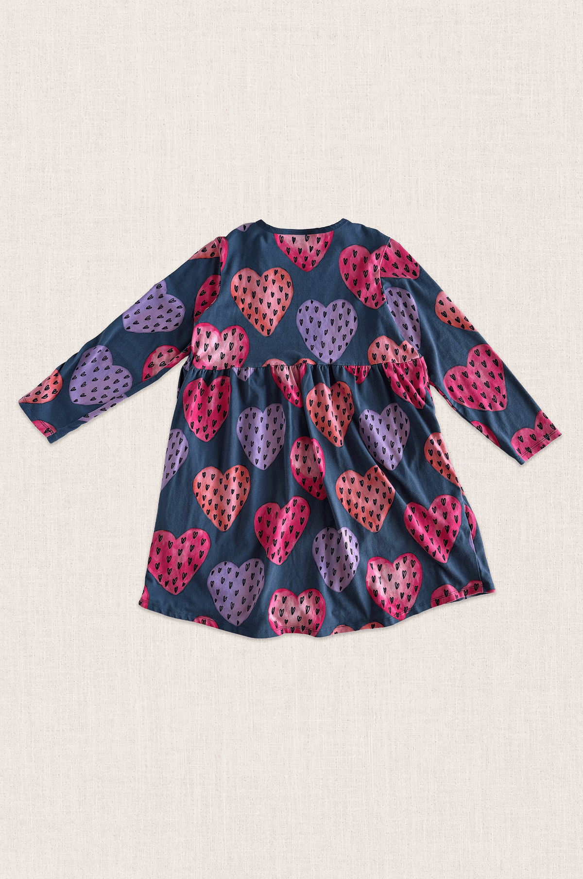 Painted Hearts Jersey Dress