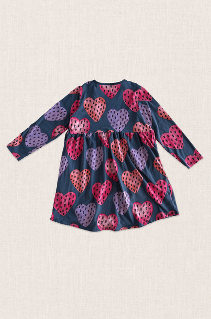 Painted Hearts Jersey Dress