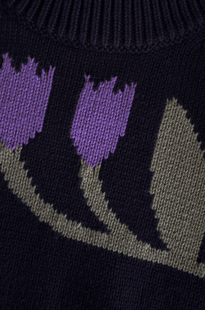 Tulip Garden Knit Sweater