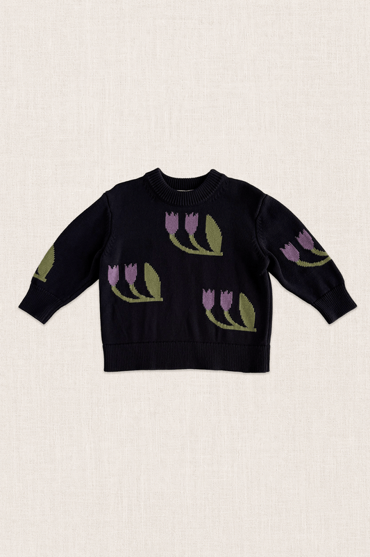 Tulip Garden Knit Sweater