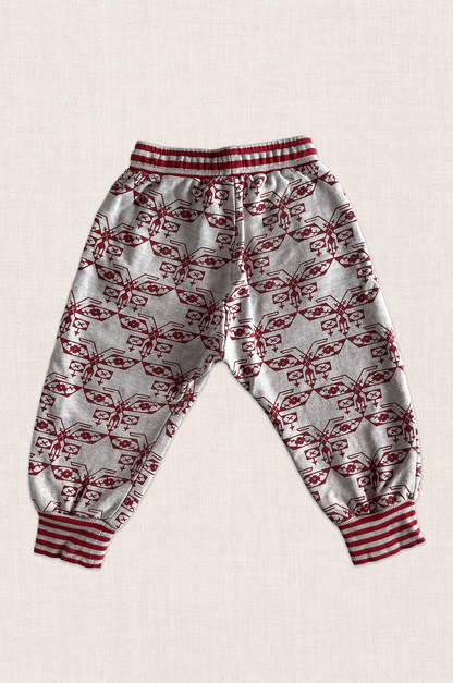 Aztec Print Organic Cotton Track Pants