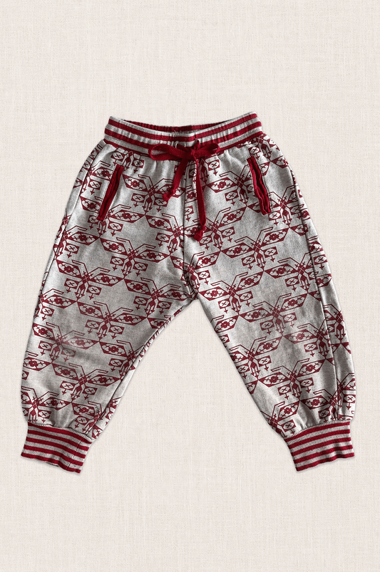 Aztec Print Organic Cotton Track Pants