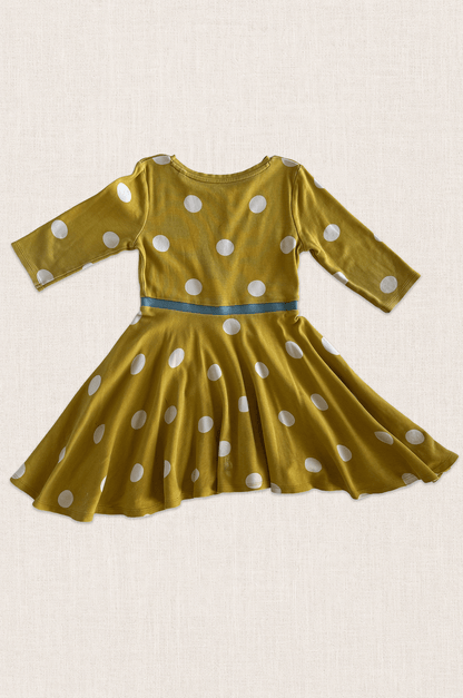 Yellow Spot Dress
