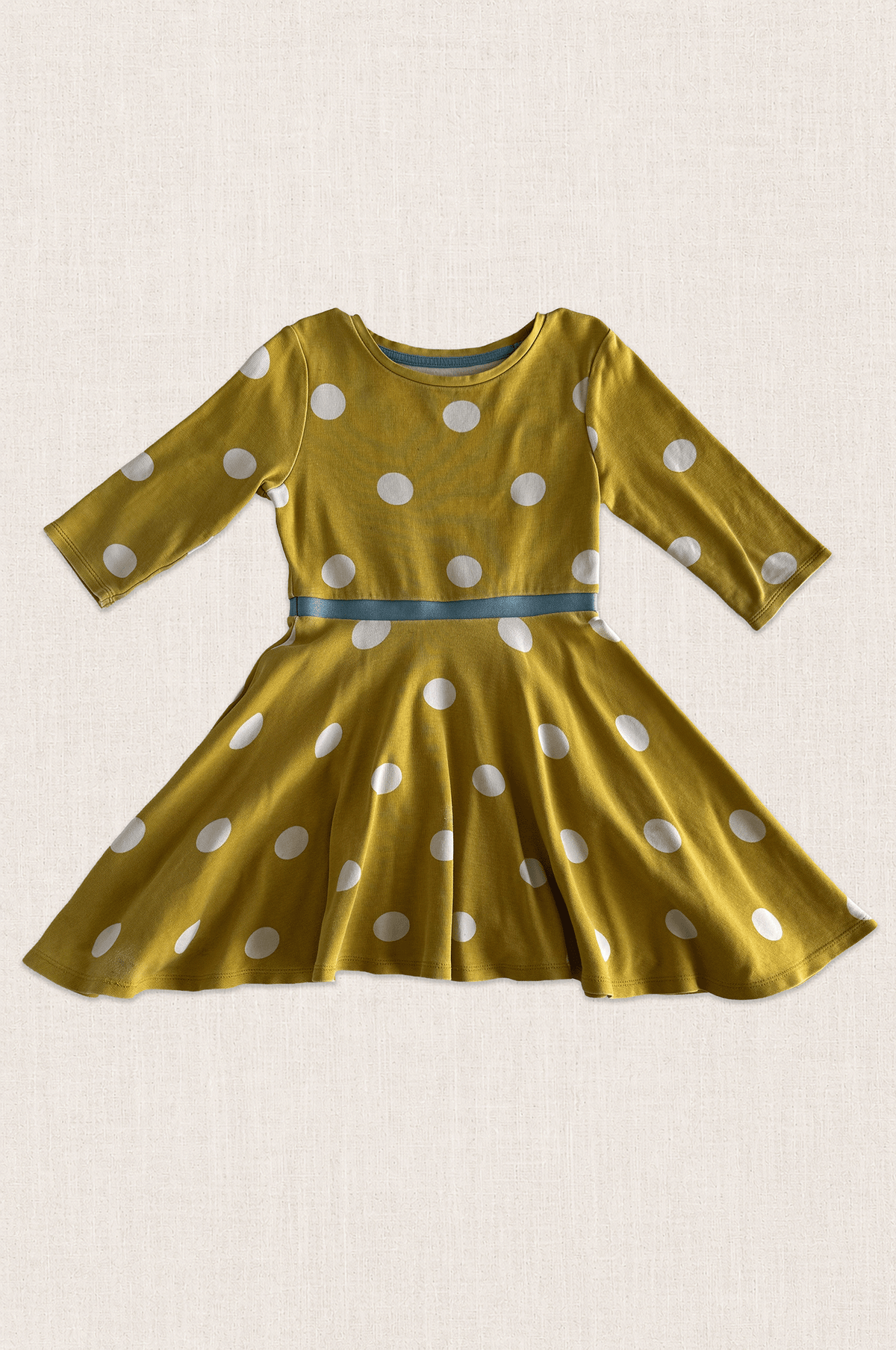 Yellow Spot Dress