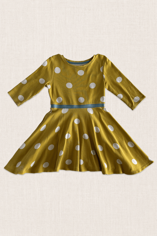 Yellow Spot Dress