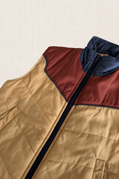 Heritage Colourblock Gilet