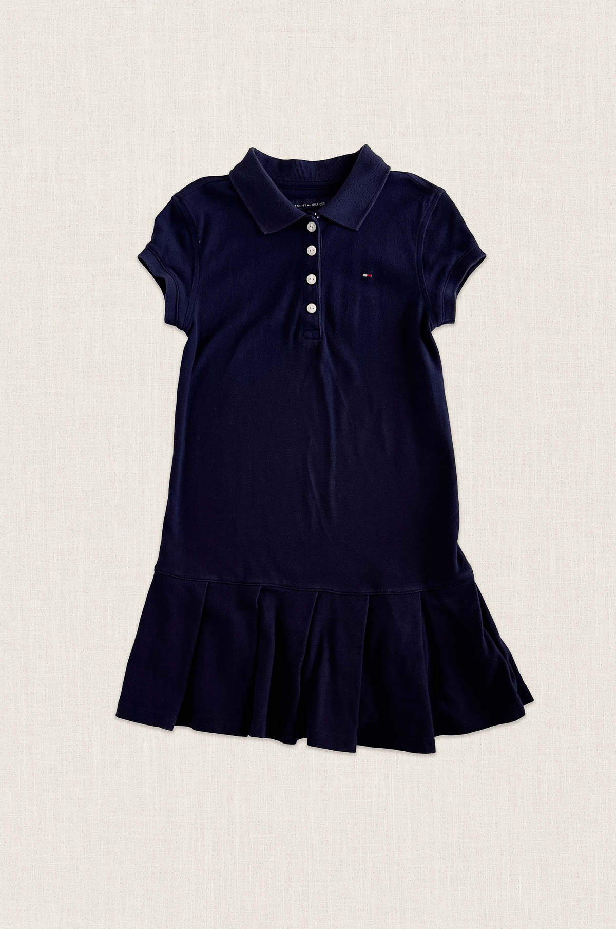 Classic Polo Flounce Dress
