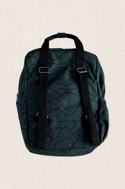 Mountain Print Mini Backpack