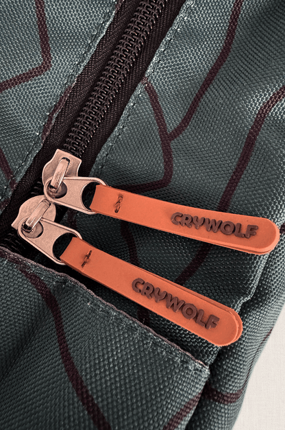 Mountain Print Mini Backpack