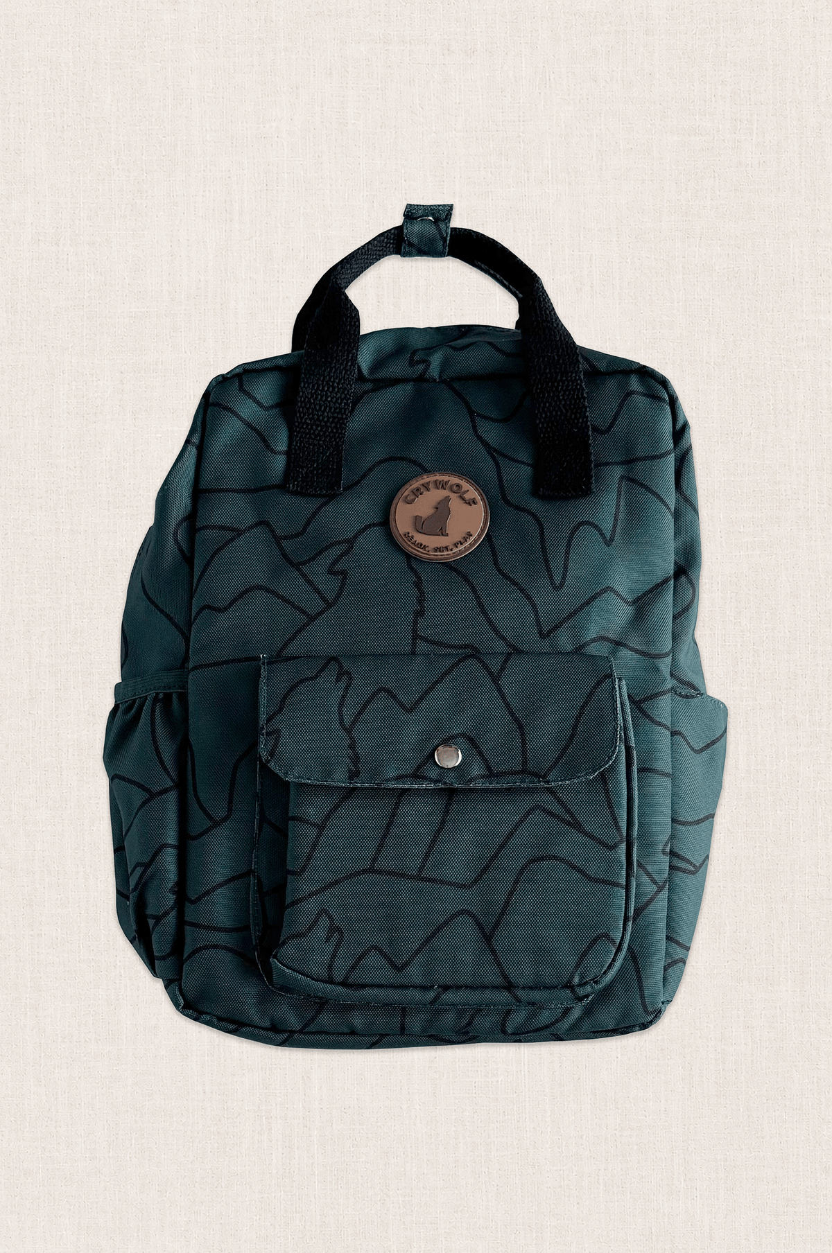 Mountain Print Mini Backpack