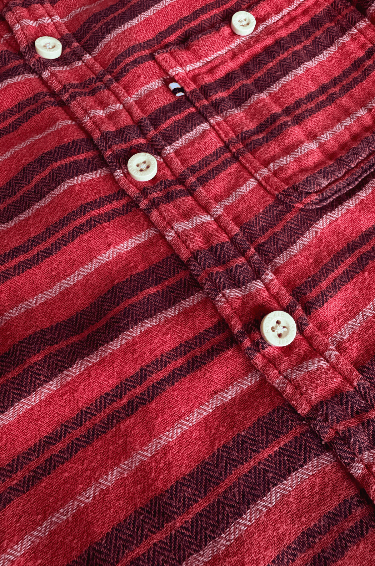Double Layer Flannel Overshirt