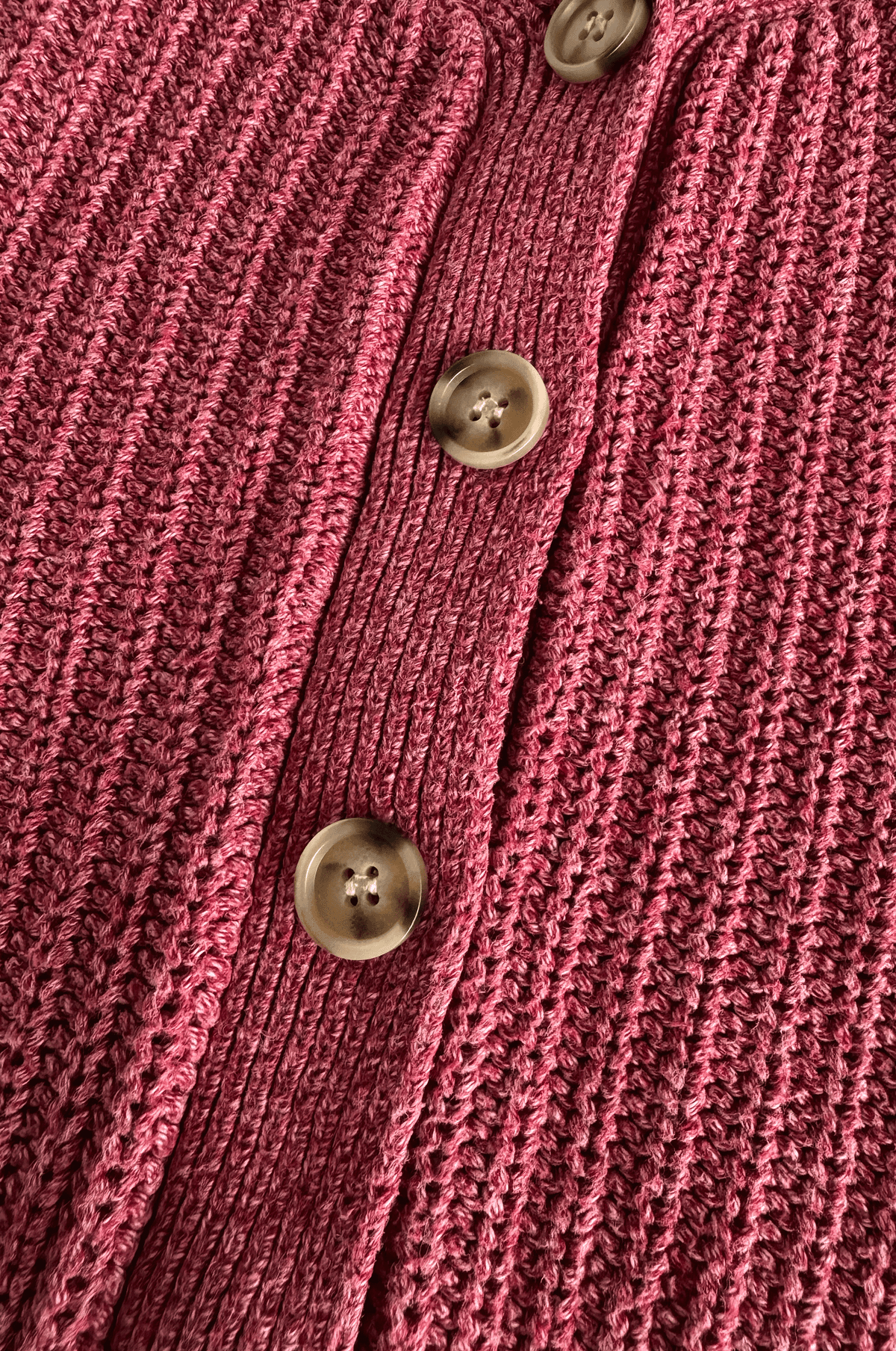 Plum Organic Cotton Knit Cardigan