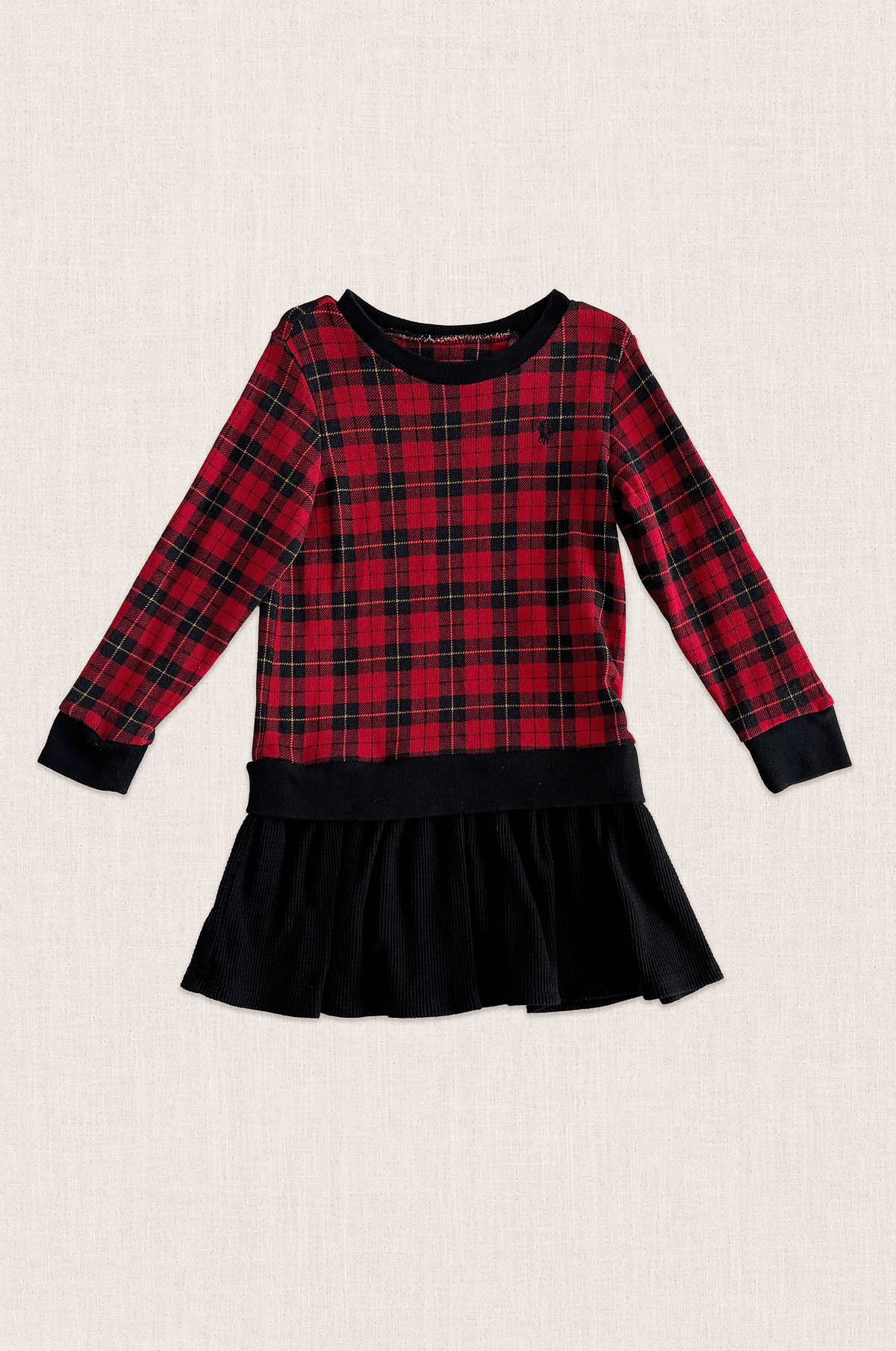 Heritage Check Sweatshirt Dress