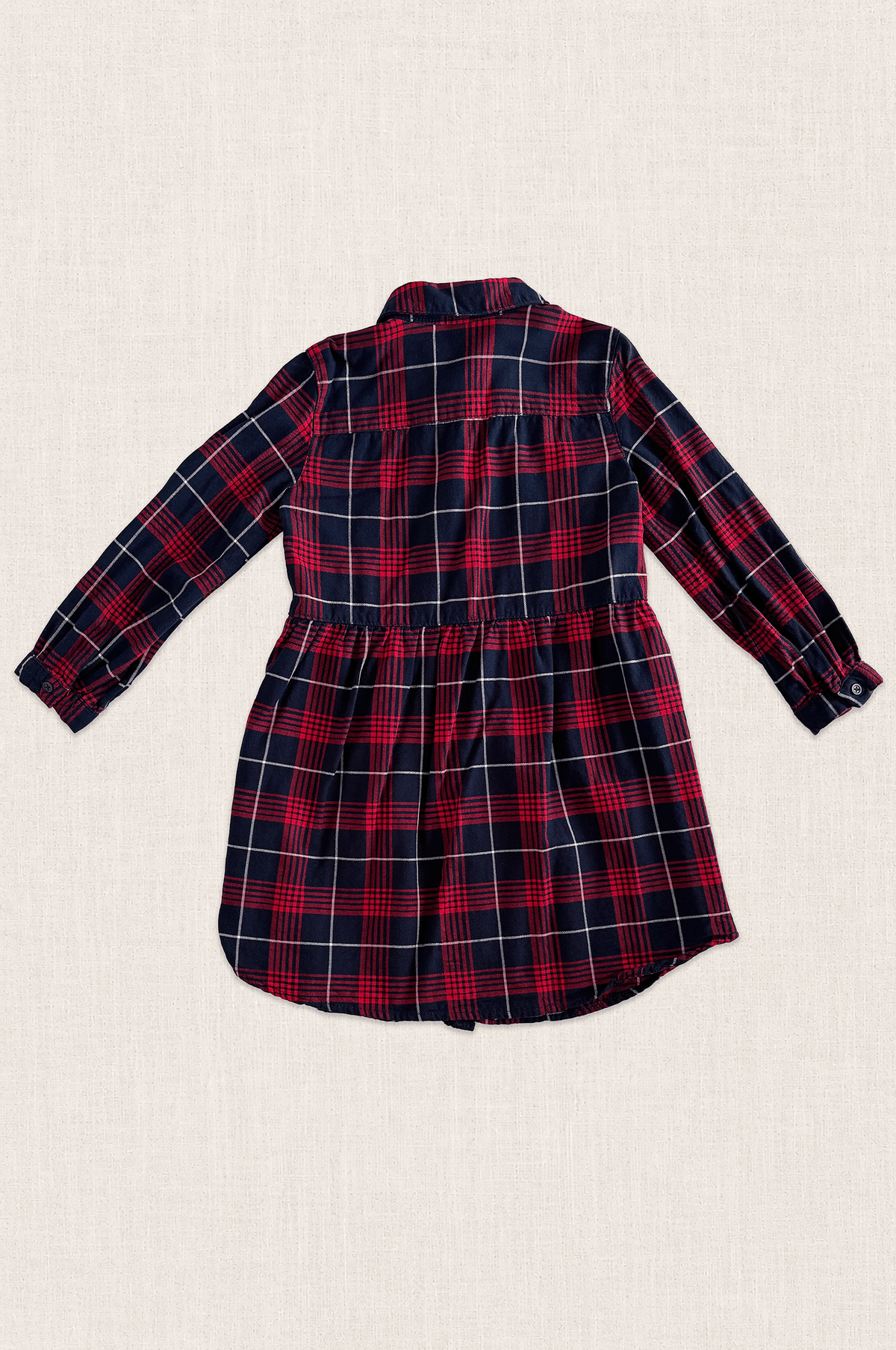 Plaid Shirt Dress