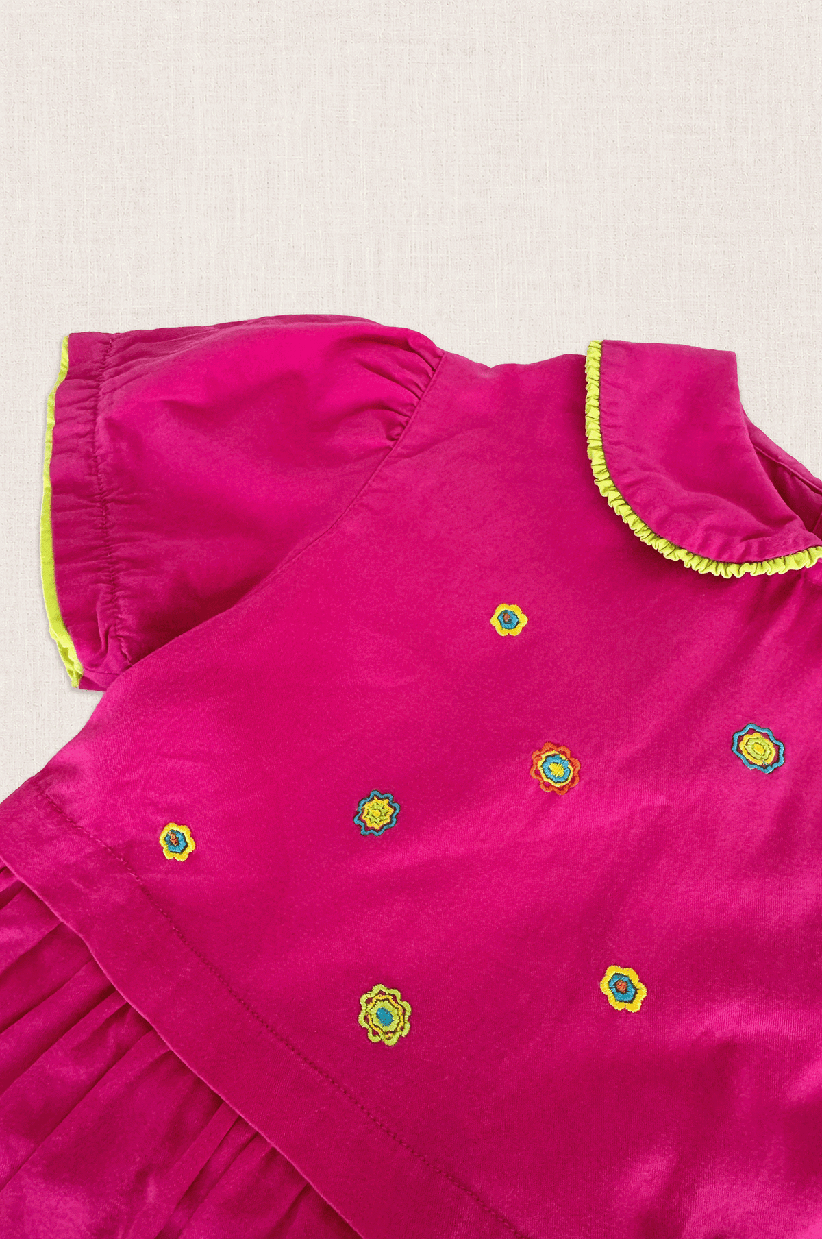 Bright Pink Peter Pan Dress