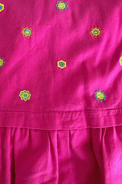 Bright Pink Peter Pan Dress