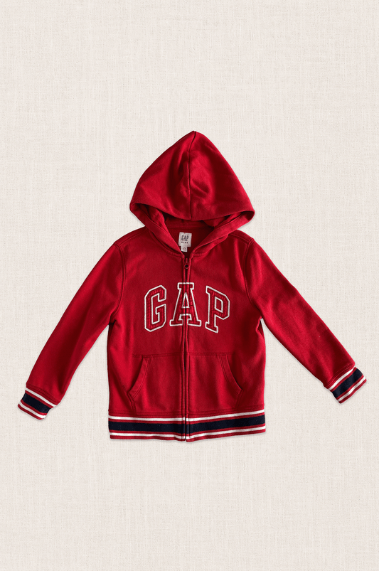 Varsity Stripe Zip Hoodie
