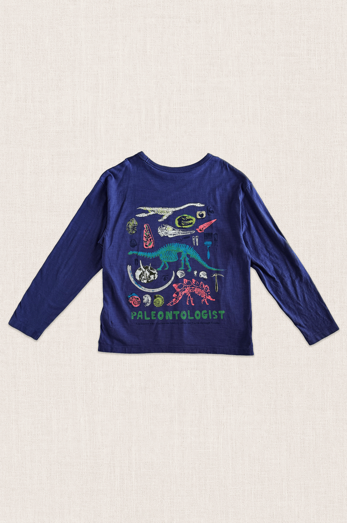 Palaeontologist Graphic Long Sleeve Tee