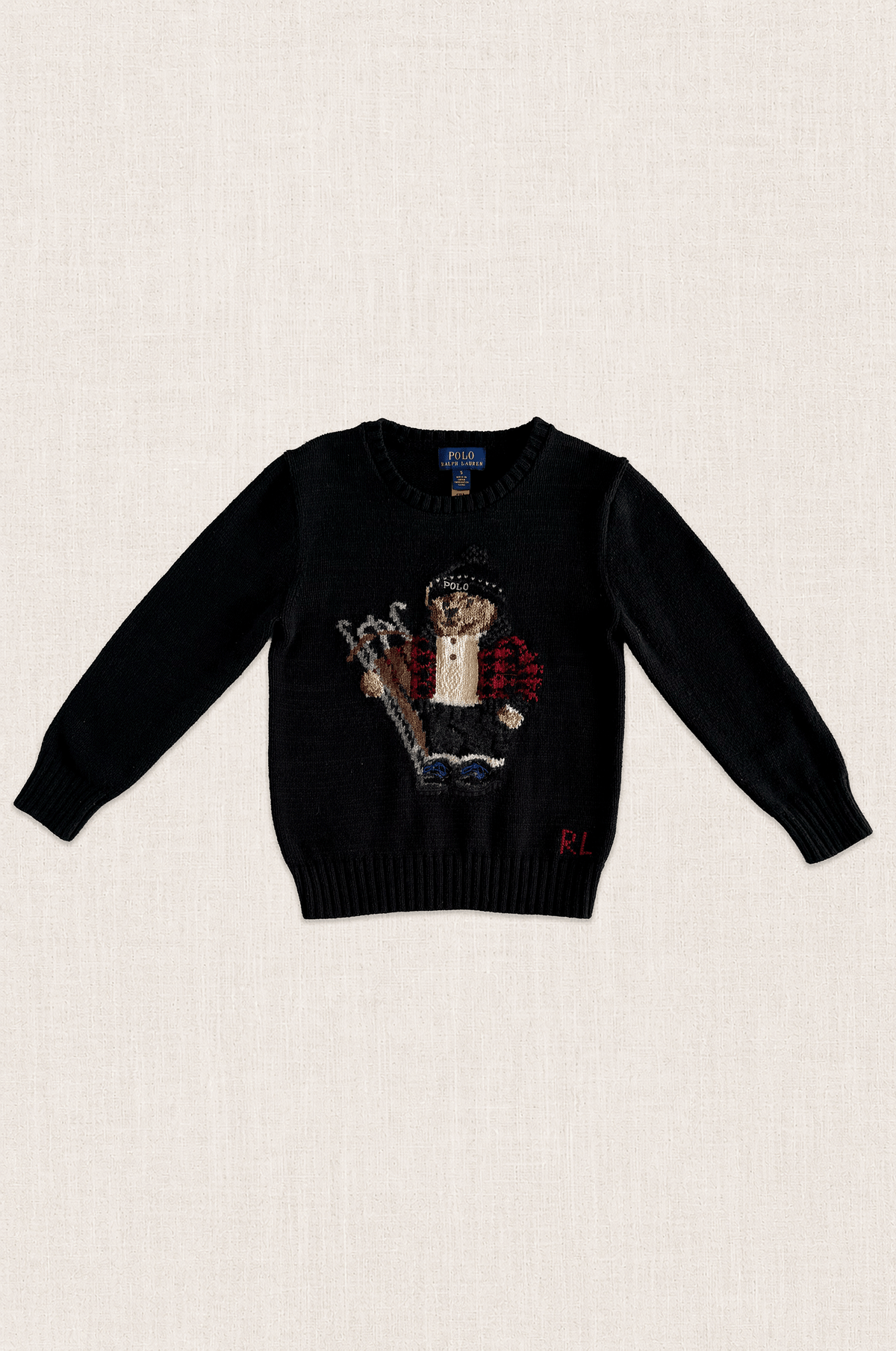 Polo Bear Knit Sweater