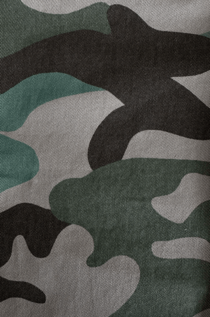 Cotton Stretch Camo Trousers