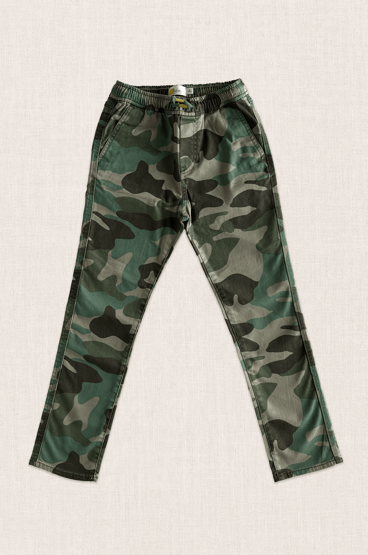 Cotton Stretch Camo Trousers